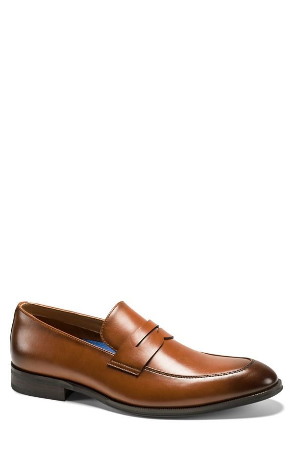 ケネスコール メンズ シューズ ローファー Kenneth Cole Reaction Moore Penny Loafer Cognac