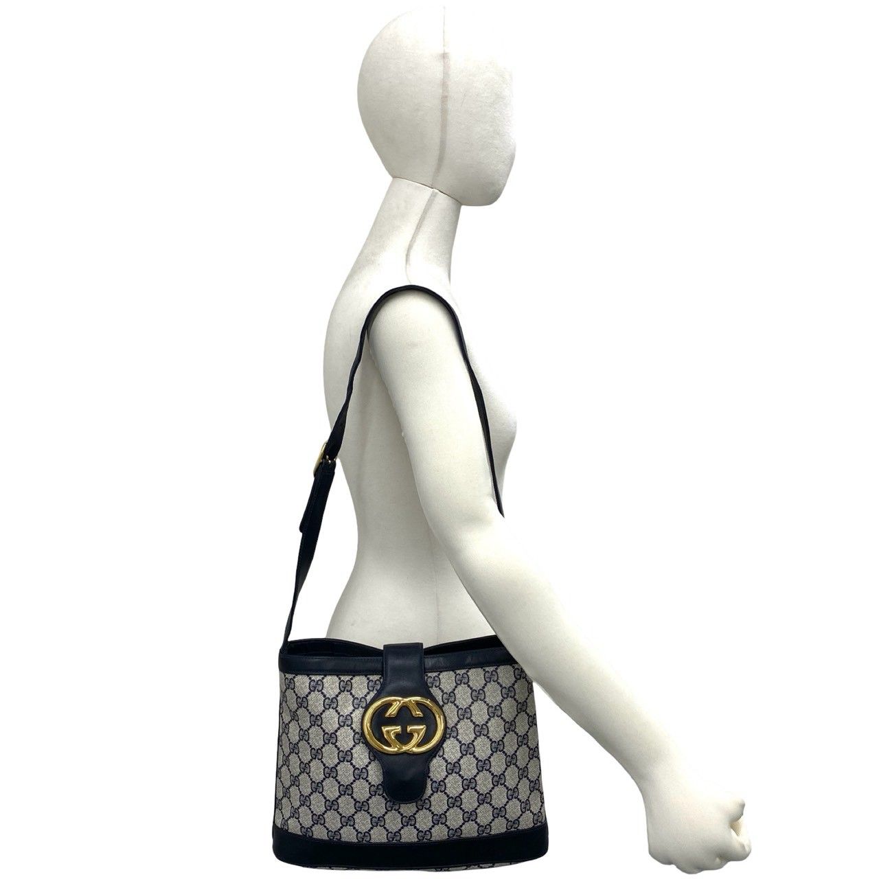 極 美品 GUCCI グッチ オールドグッチ ヴィンテージ インター