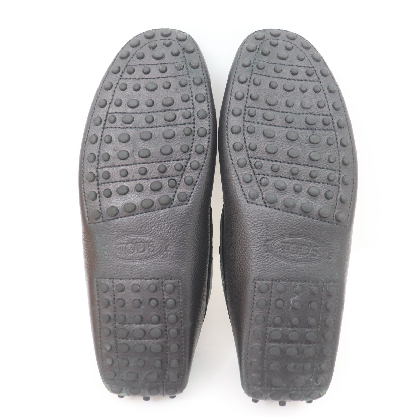 TOD’S トッズ　ローファー　ドライビングシューズ　レザー　ブラック　メンズ IT62XRB5Q72B TOD'S トッズ モカシン ドライビングシューズ ローファー