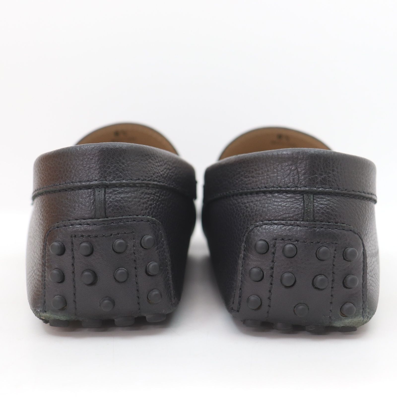 TOD’S トッズ　ローファー　ドライビングシューズ　レザー　ブラック　メンズ IT62XRB5Q72B TOD'S トッズ モカシン ドライビングシューズ ローファー