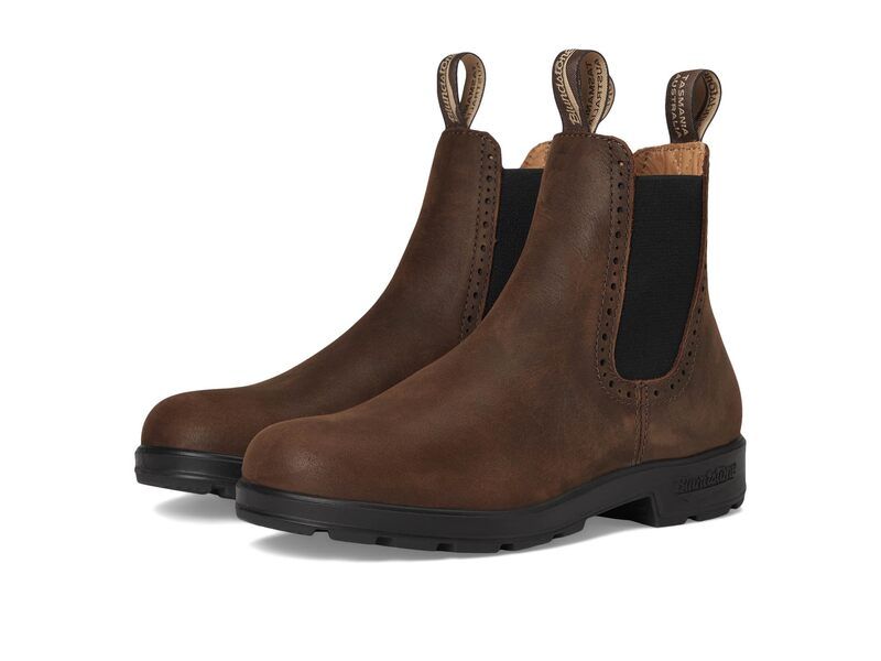 ブランドストーン レディース シューズ ブーツ・レインブーツ チェルシーブーツ チェルシー Blundstone HighTop Chelsea Boots Antique Brown ブラウン