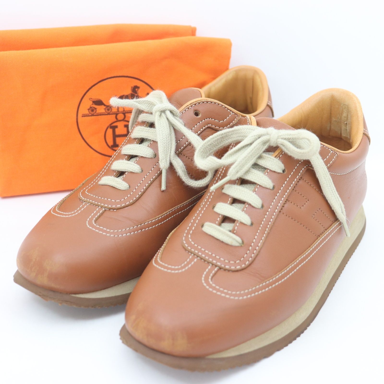 ITGNRFPKNIJ4 HERMES エルメス クイック スニーカー フラットシューズ