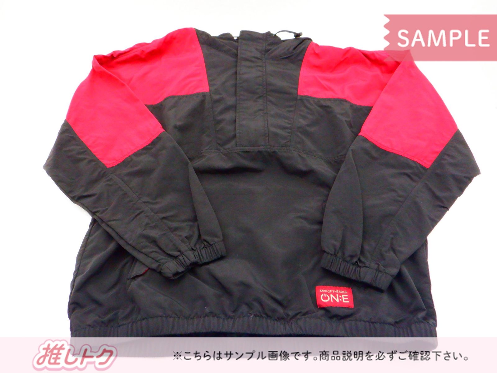 BTS パーカー MAP OF THE SOUL ON:E ANORAK BLACK フリーサイズ 黒