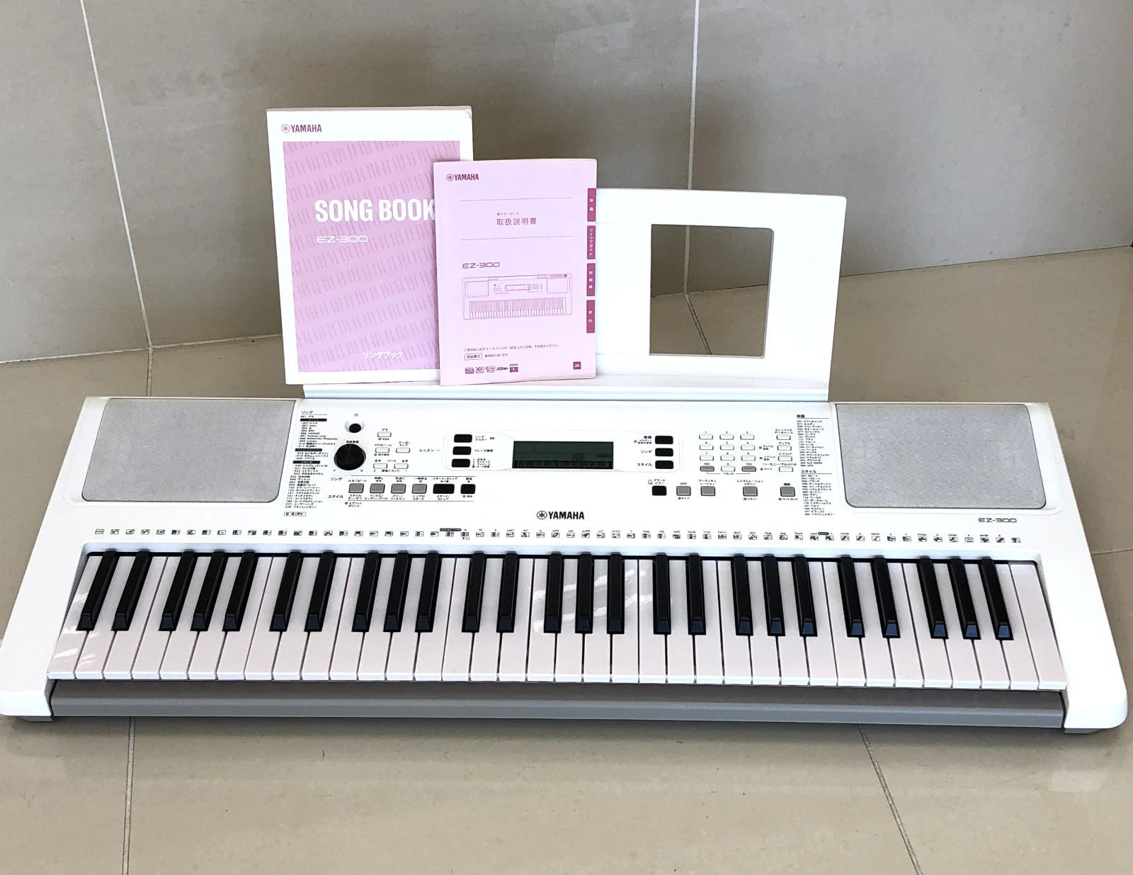 D1728 YAMAHA ヤマハ EZ-300 電子ピアノ 専用コード説明書有 269117215