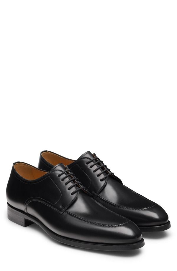 マグナーニ メンズ シューズ ダービー Magnanni Malta Derby Men BLACK BLACK ブラック