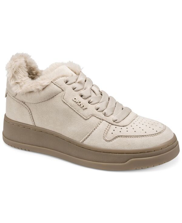 ダナ キャラン ニューヨーク レディース シューズ スニーカー レース DKNY Womens Autumn Fur LaceUp Sneakers Cappucino