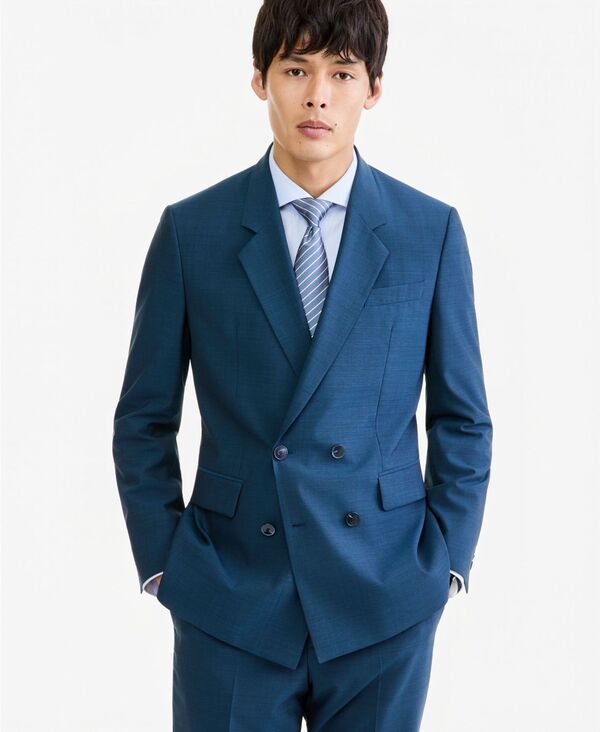 ヒューゴボス メンズ アウター ジャケット・ブルゾン Hugo Boss Mens ModernFit DoubleBreasted Suit Jacketeal ティール 55,080円