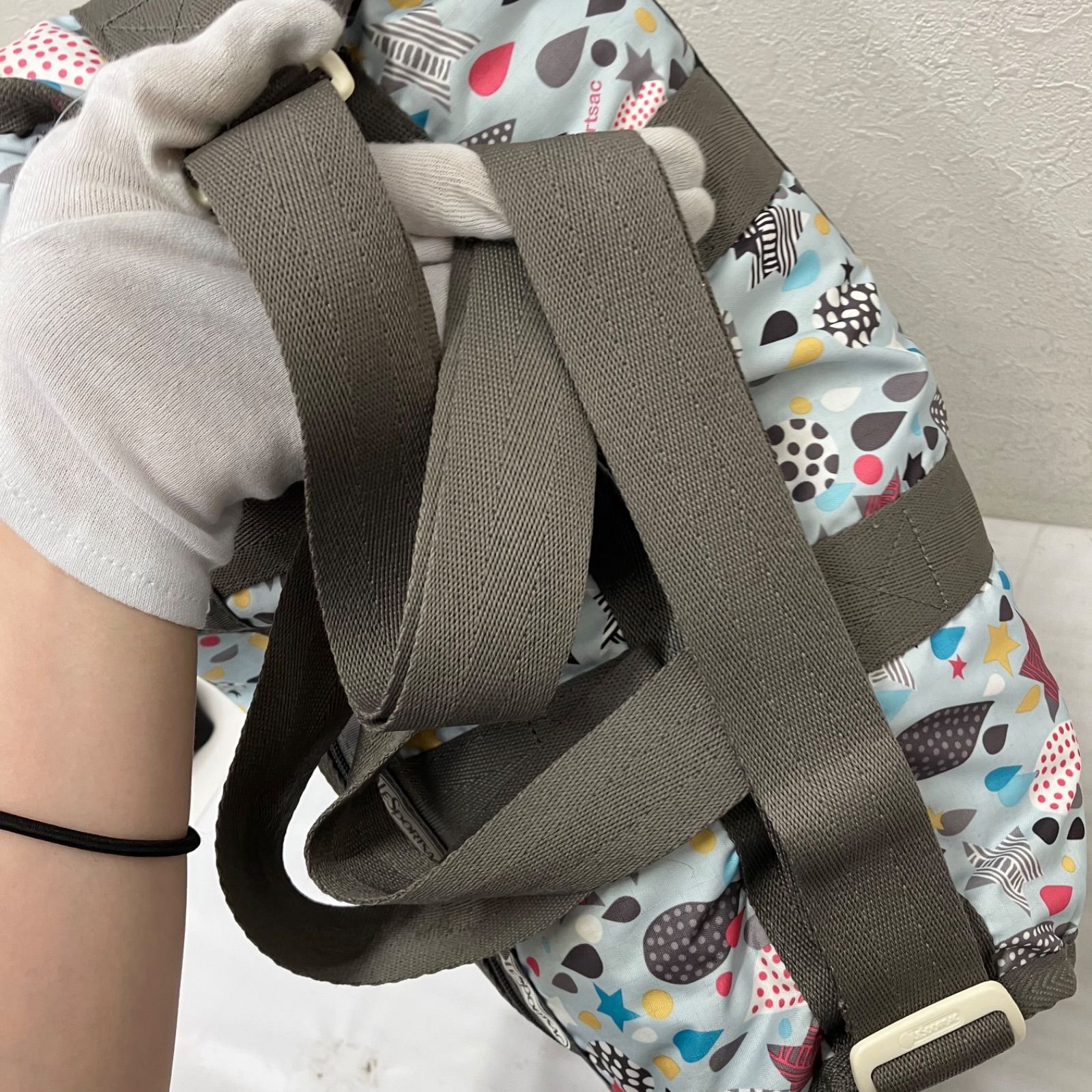 9809 LeSportsac レスポートサック 2way ボストンバッグ 旅行用バッグ