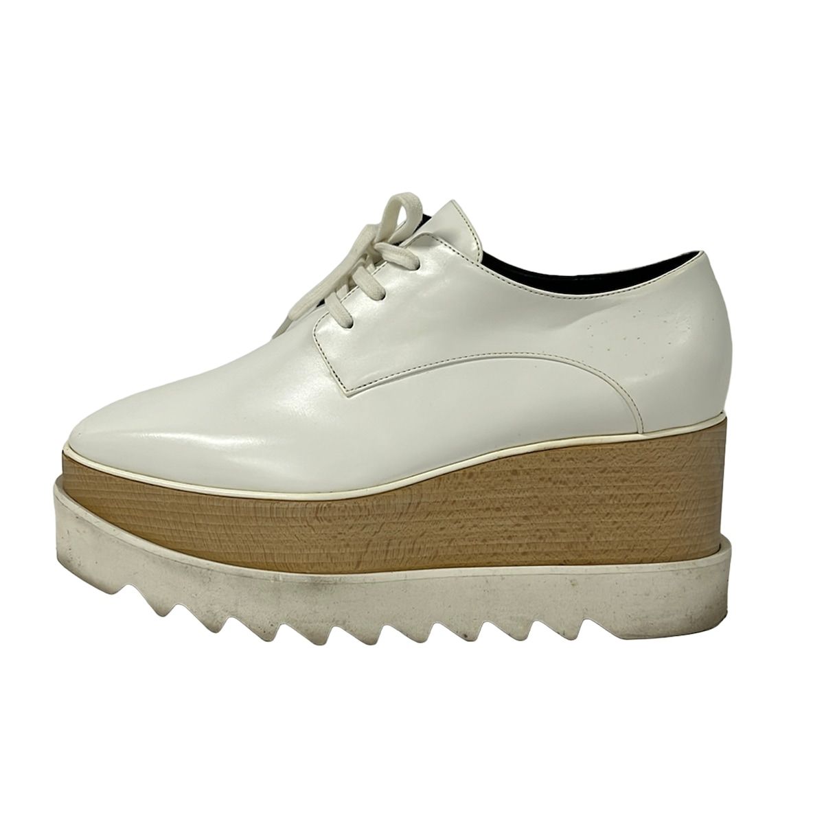stellamccartney(ステラマッカートニー) シューズ 38 レディース - 白 プラットフォーム