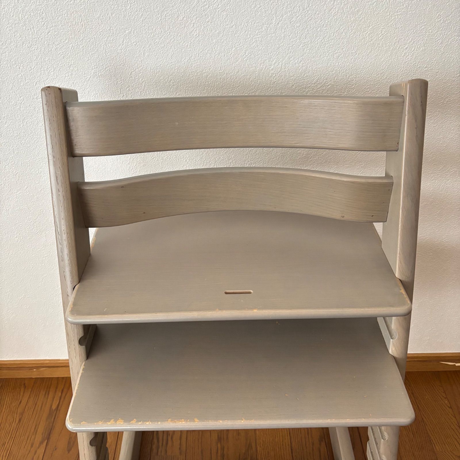 ◆希少カラー◆ストッケトリップトラップ　オーク材　グレーウォッシュ　廃盤 希少＊STOKKE TRIPP TRAPP ストッケ トリップトラップ グレー