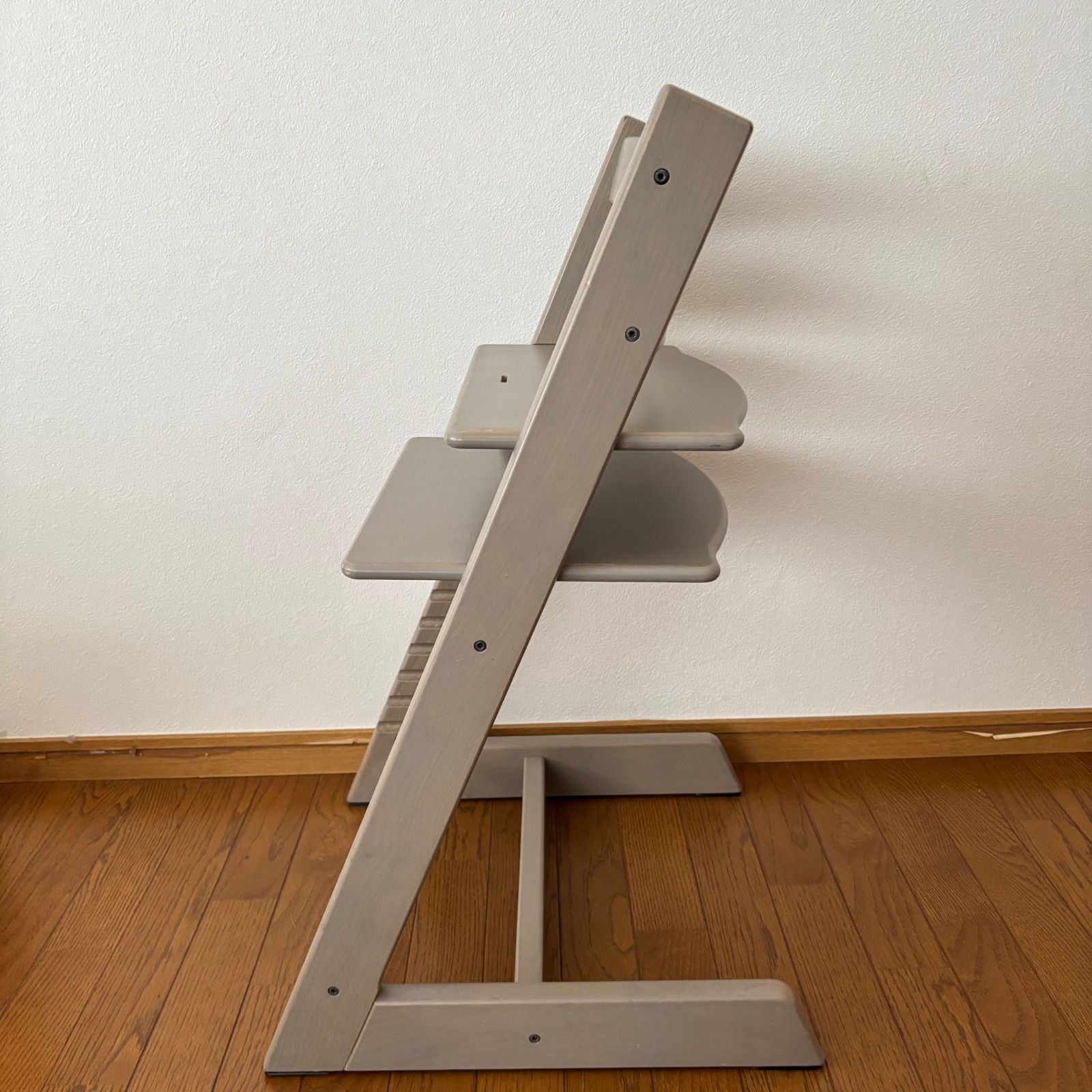◆希少カラー◆ストッケトリップトラップ　オーク材　グレーウォッシュ　廃盤 希少＊STOKKE TRIPP TRAPP ストッケ トリップトラップ グレー