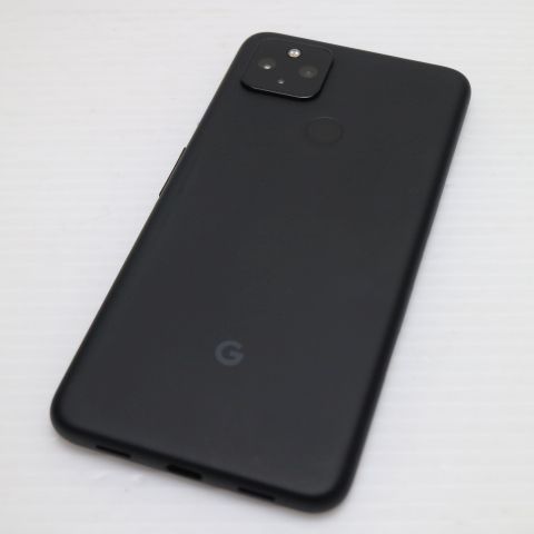 超美品 SoftBank Google Pixel 4a (5G) 128GB ジャストブラック スマホ