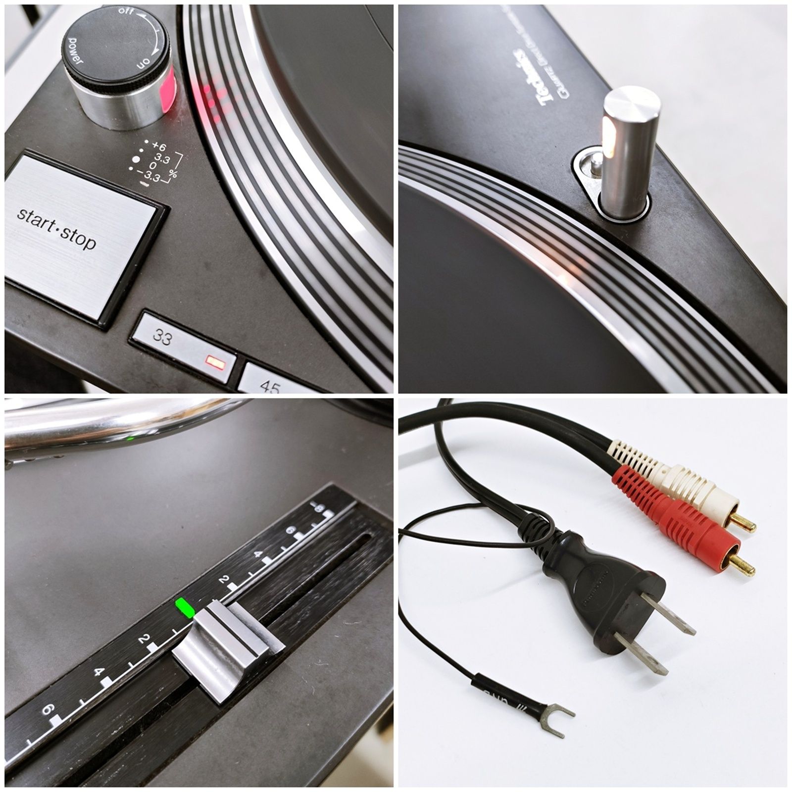 Technics SL-1200MK3 ターンテーブル ダストカバー付き テクニクス