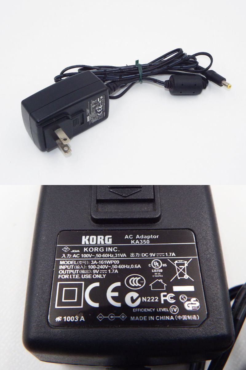 KORG コルグ monologue BK アナログシンセサイザー アダプター