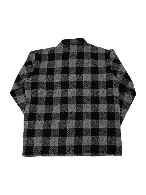 【美品】TENDERLOIN テンダーロイン　バッファロー　ジャケット　M TENDERLOIN テンダーロイン バッファロー ジャケット チェック グレー