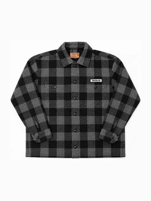 TENDERLOIN テンダーロイン バッファロー ジャケット チェック グレー