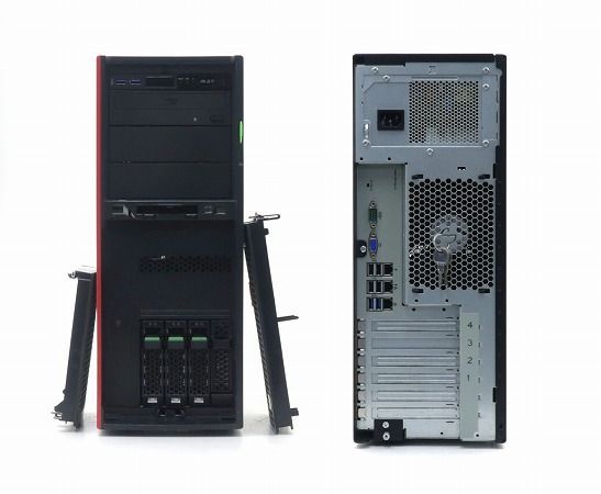 富士通 PRIMERGY TX1330 M4 Xeon E-2224 3.40GHz 16GB 1TBx3台(SAS3.5