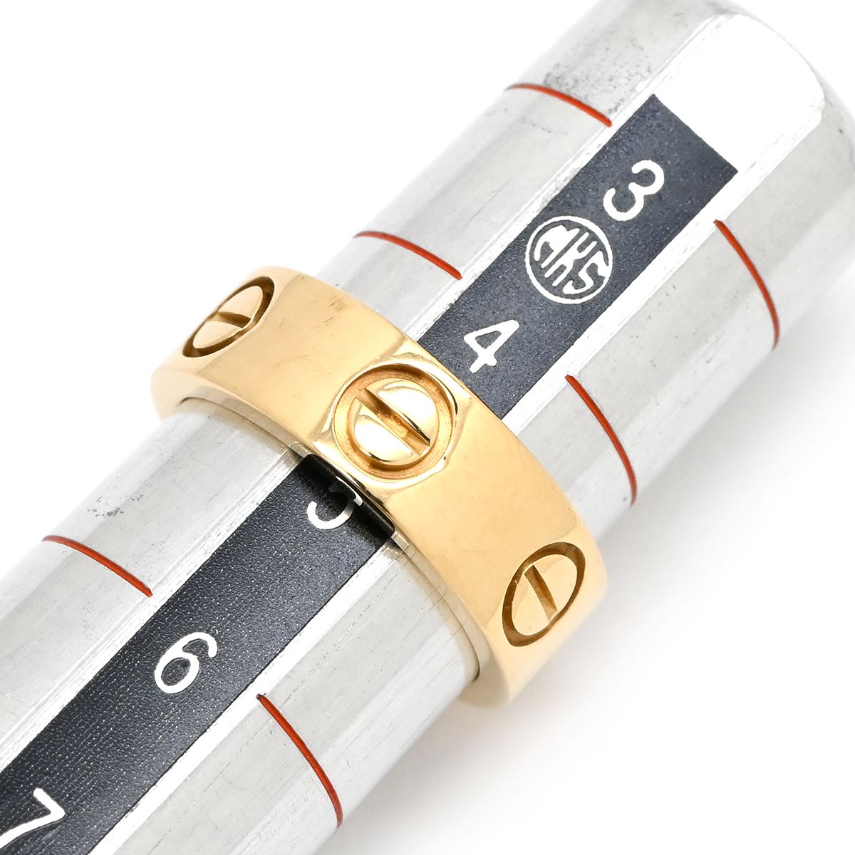 カルティエ Cartier リング 指輪 ラブリング イエローゴールド #45