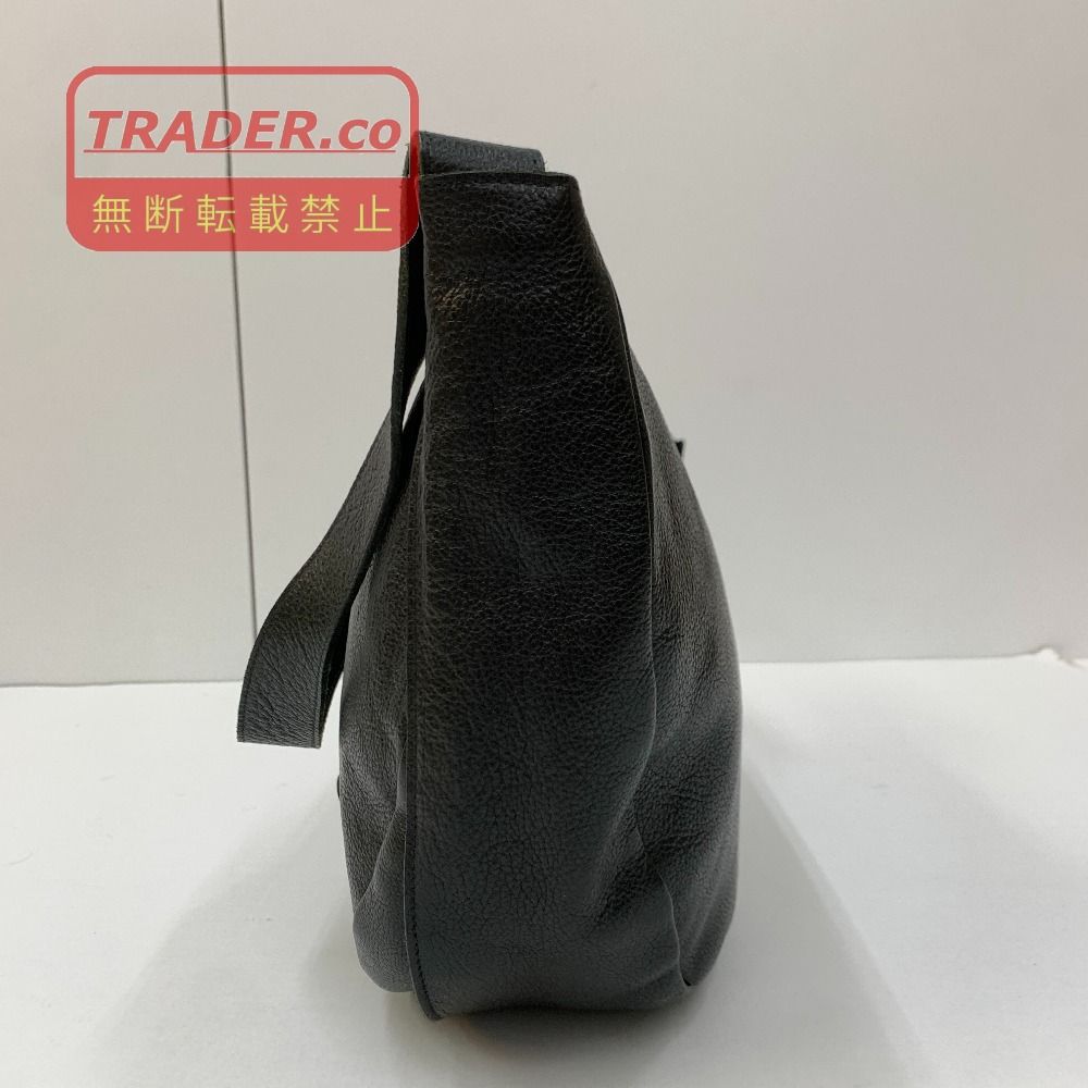04w7873▽※【中古】IL BISONTE イルビゾンテ ハーフムーン ショルダー