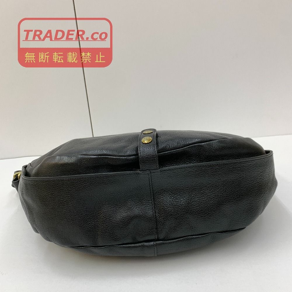 新品未使用品✨IL BISONTE イルビゾンテ ハーフムーン バッグ　レザー 04w7873▽※【中古】IL BISONTE イルビゾンテ ハーフムーン ショルダー