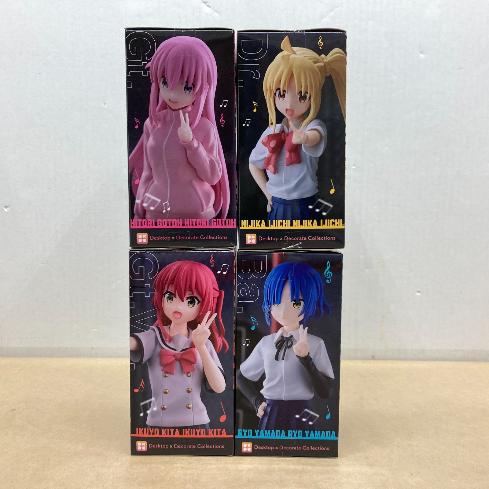 未開封 ぼざろ Desktop×Decorate Collections 結束バンド フィギュア 4