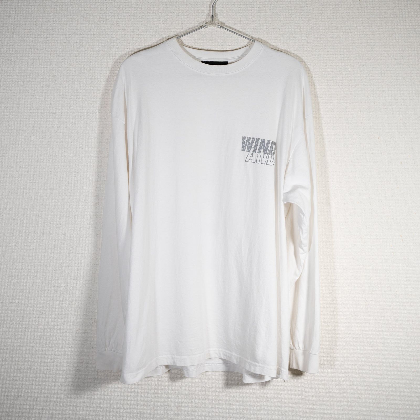 WIND AND SEA ウィンダンシー リフレクティブ ロゴ ロンT 長袖Tシャツ