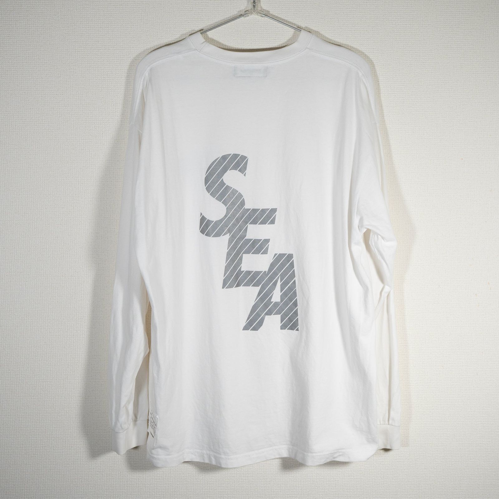 WIND AND SEA ウィンダンシー リフレクティブ ロゴ ロンT 長袖Tシャツ