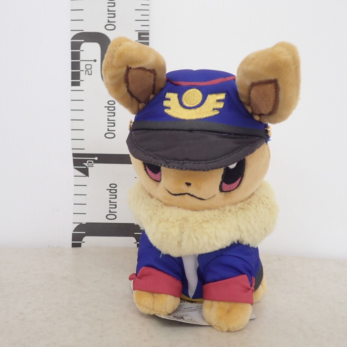 イーブイ　ミックスオレ　ぬいぐるみマスコット　紙タグ付き　中古 ポケモンセンター ぬいぐるみ 『ポケモン ピカ・ブイ』 イーブイ PT 紙