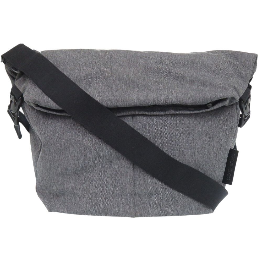 美品 コートエシエル エコヤーン グレー ショルダーバッグ 0132 Cote&Ciel メンズ