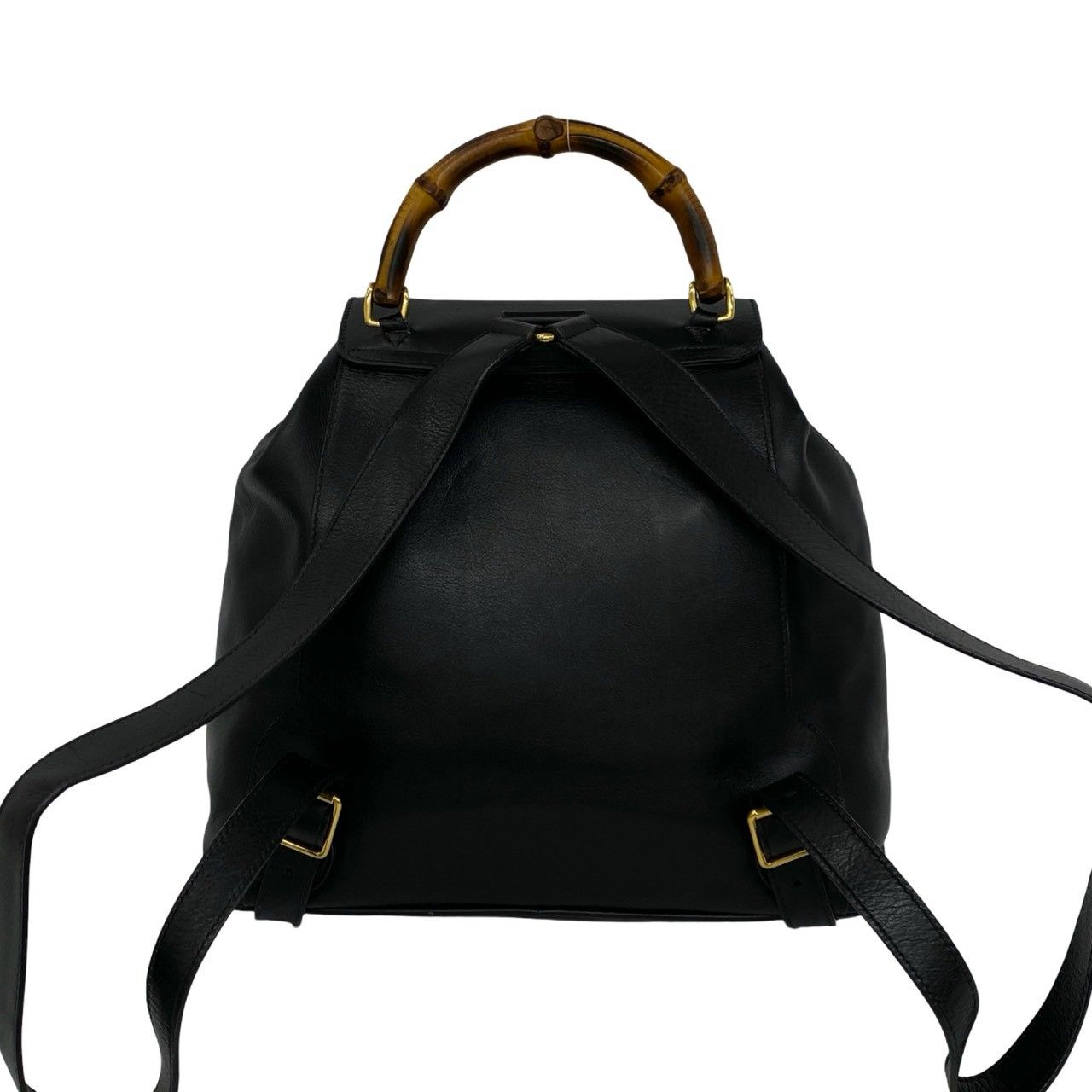 極 美品 GUCCI グッチ オールドグッチ ヴィンテージ バンブー レザー