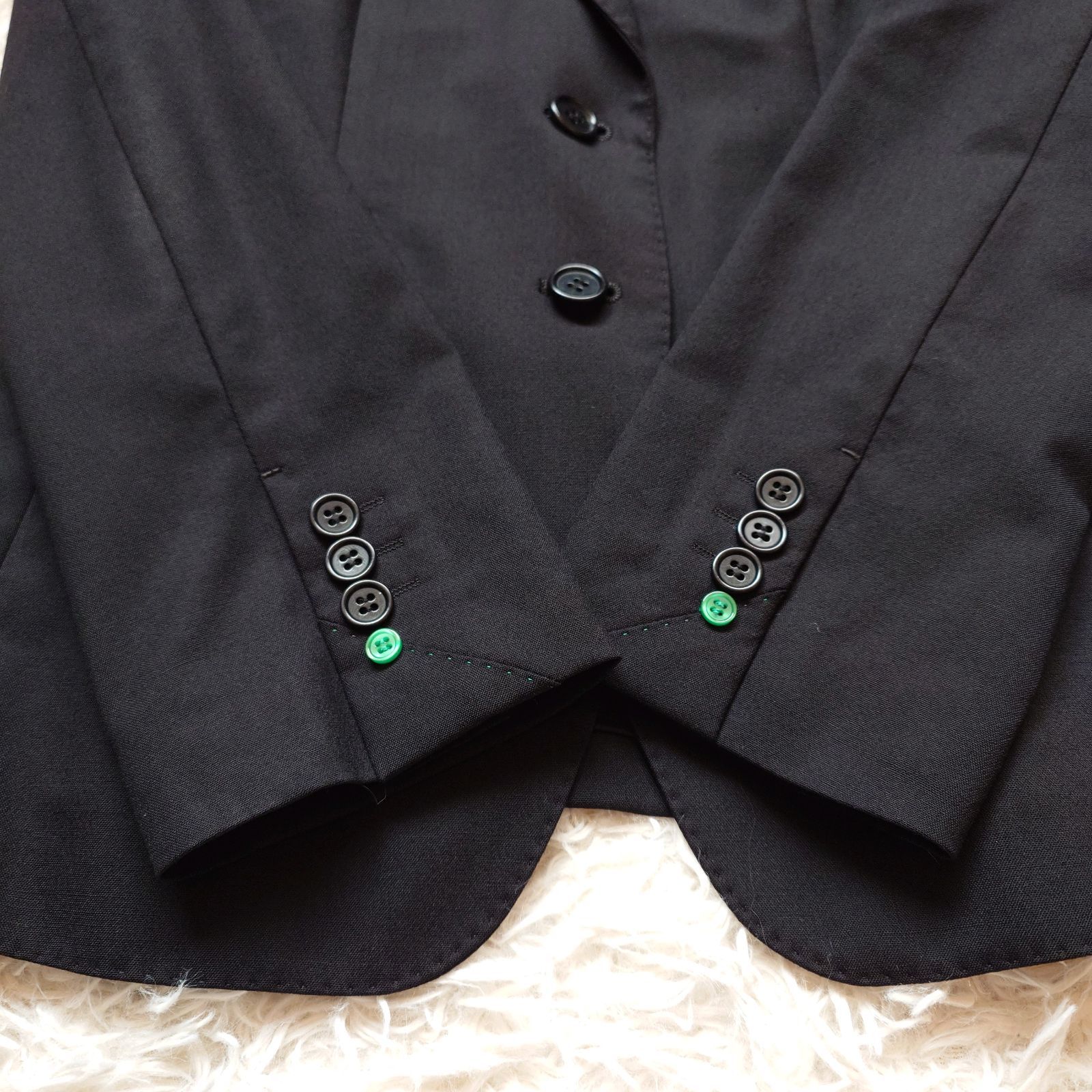 Paul Smith ポールスミス ブラック スカートスーツ セットアップ 花柄