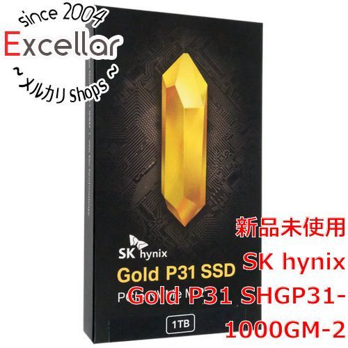 [bn:17] SK hynix　SSD PCIe NVMe Gen3 M.2 2280　Gold P31 SHGP31-1000GM-2　1TB