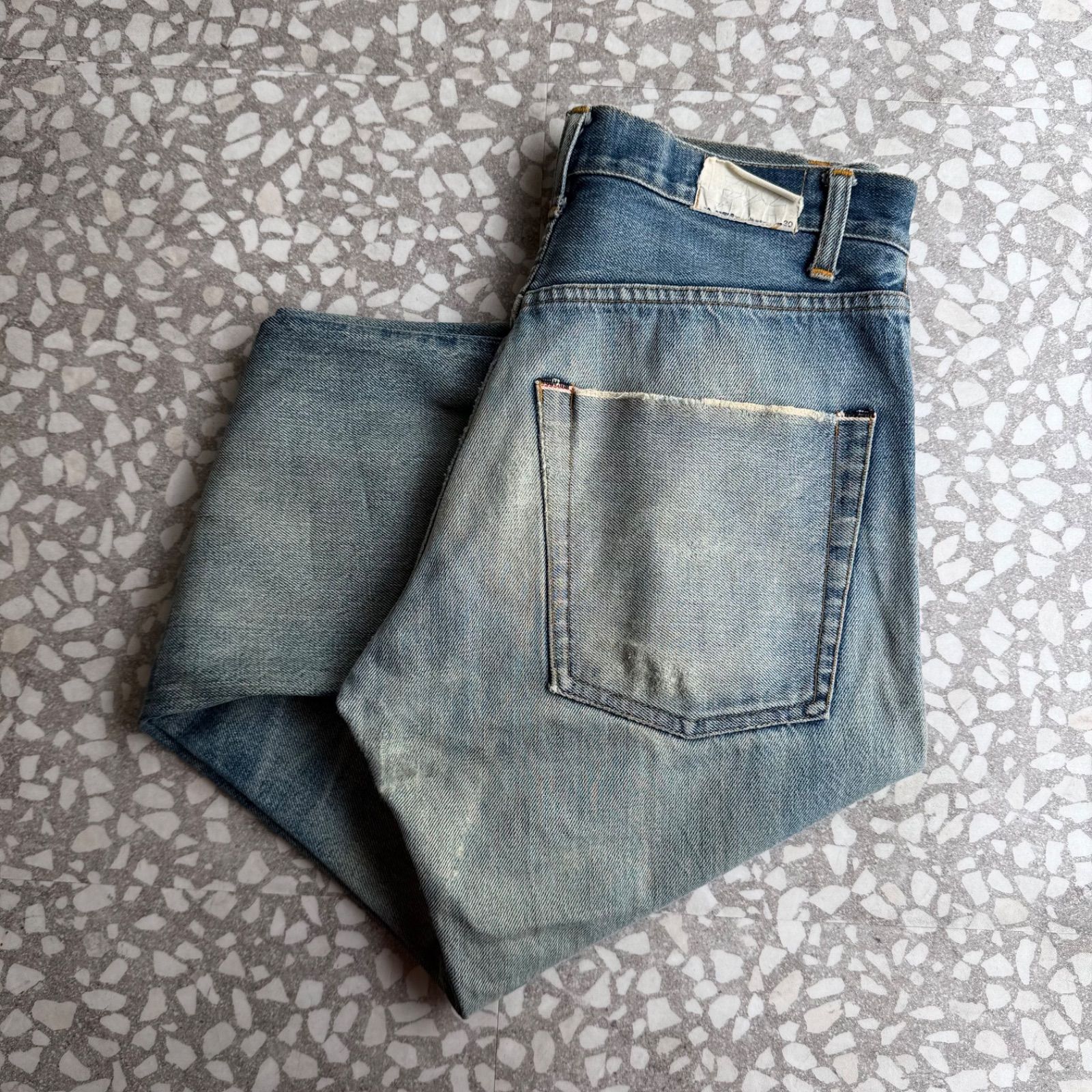 Archive アーカイブ Y2K ]GOOD ENOUGH × EC / 90's blue denim size 30