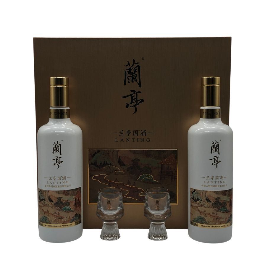 会稽山　蘭亭　紹興酒　20年 会稽山 蘭亭 20年 黄酒 500ml 14% LANTING【I1】 - メルカリ