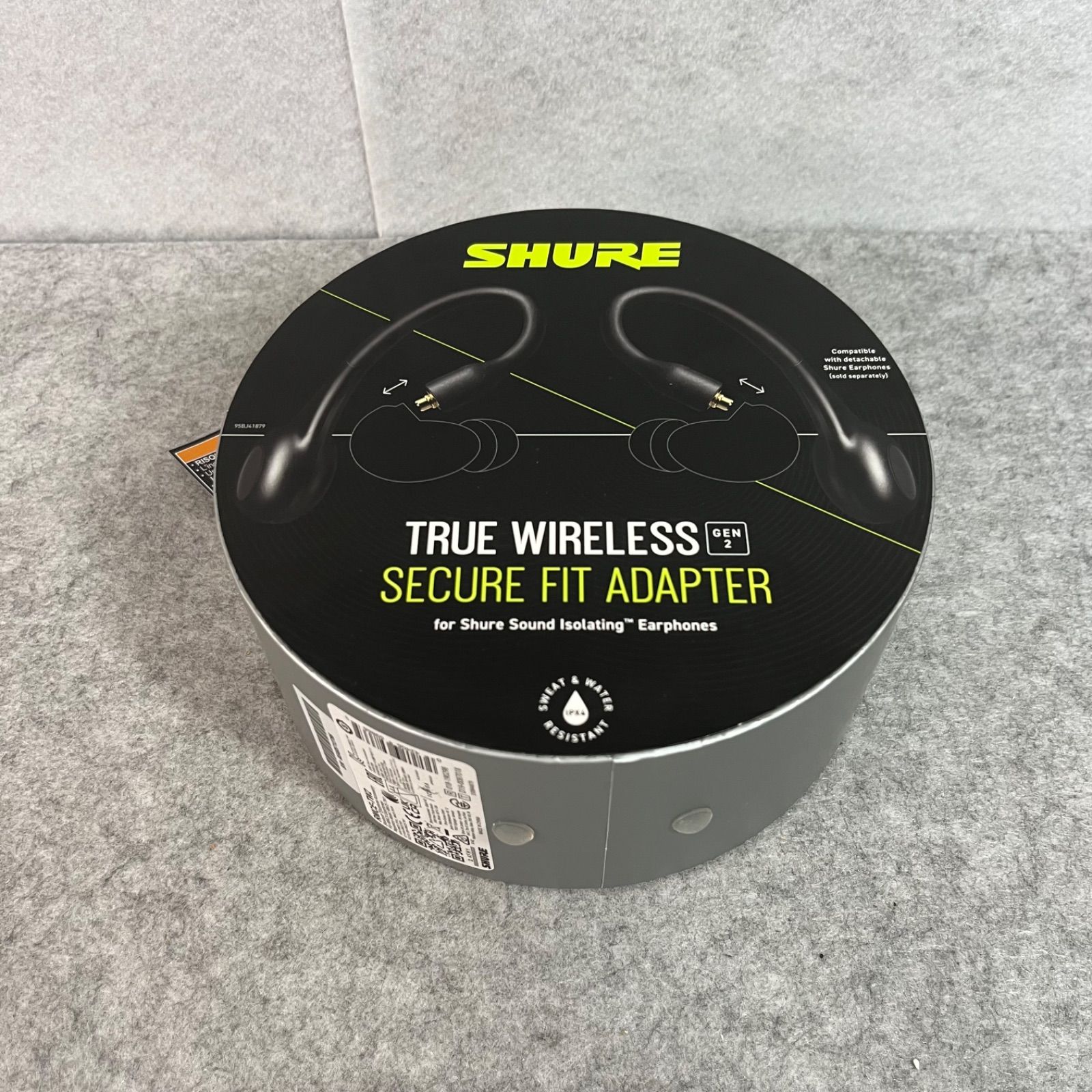 中古品】SHURE シュア ブラック ワイヤレス・セキュアフィット