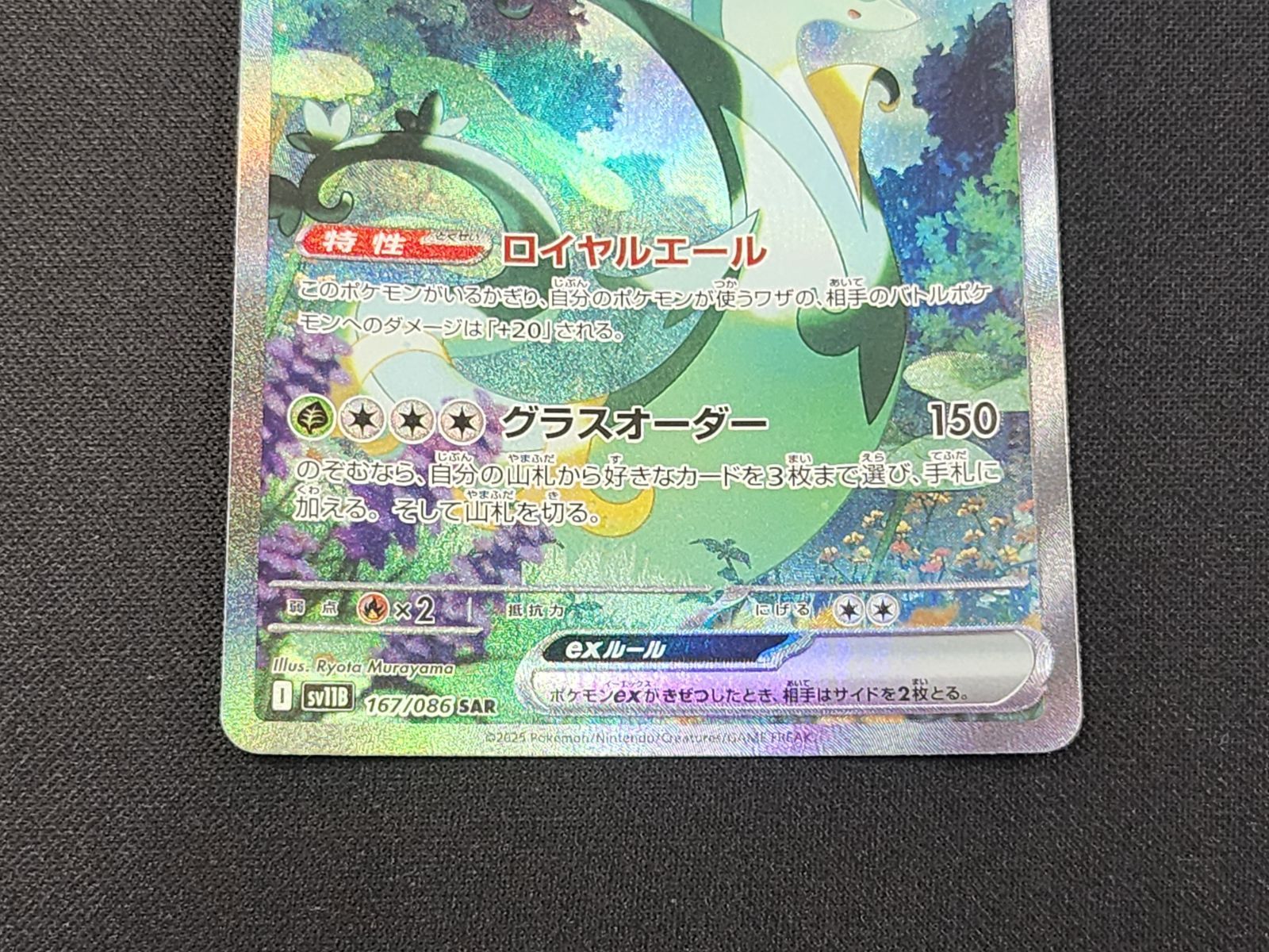PC ポケモンカード ジャローダex SAR 167/086 SV11B ※商品説明文確認
