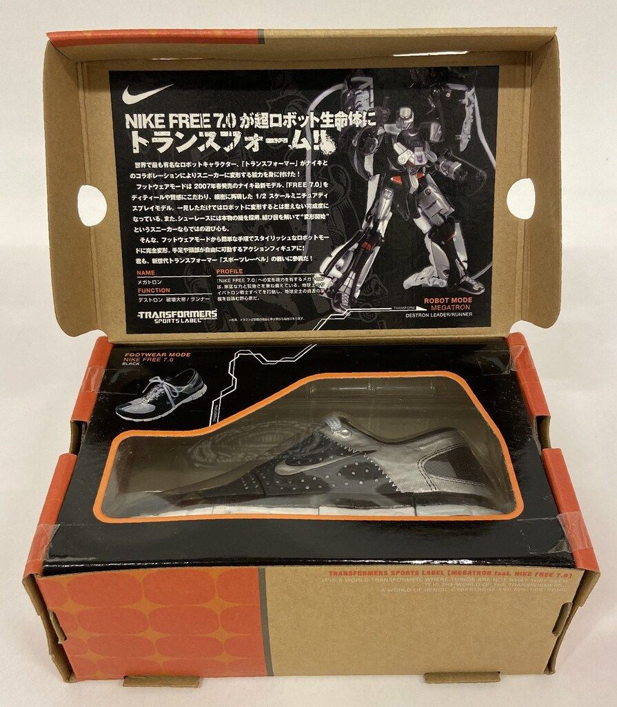 タカラトミー スポーツレーベル メガトロン(黒) NIKE FREE 7.0 2