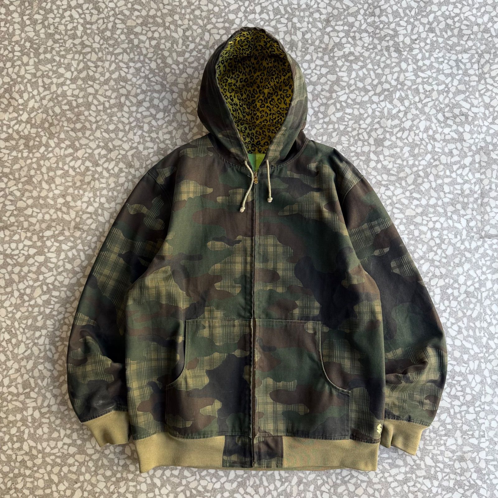 00s SWAGGER グラフィック ジャケット｜Y2K 裏原系｜スワッガー Archive アーカイブ Y2K ]SWAGGER / 00's camo active jacket size XL