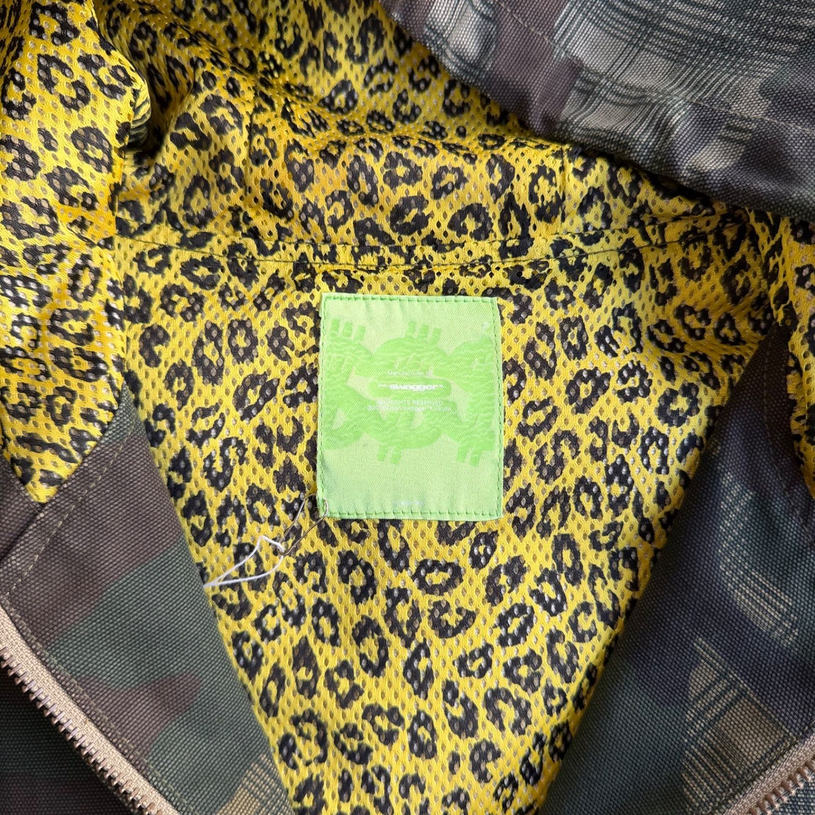 Archive アーカイブ Y2K ]SWAGGER / 00's camo active jacket size XL