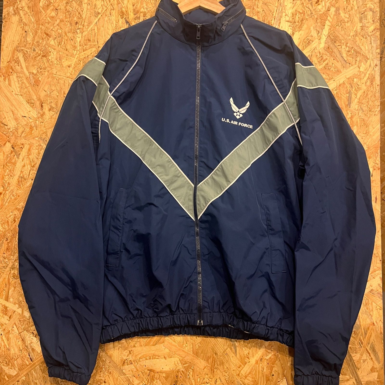 US AIR FORCE】00s 米空軍 PTU トレーニングジャケット ナイロン