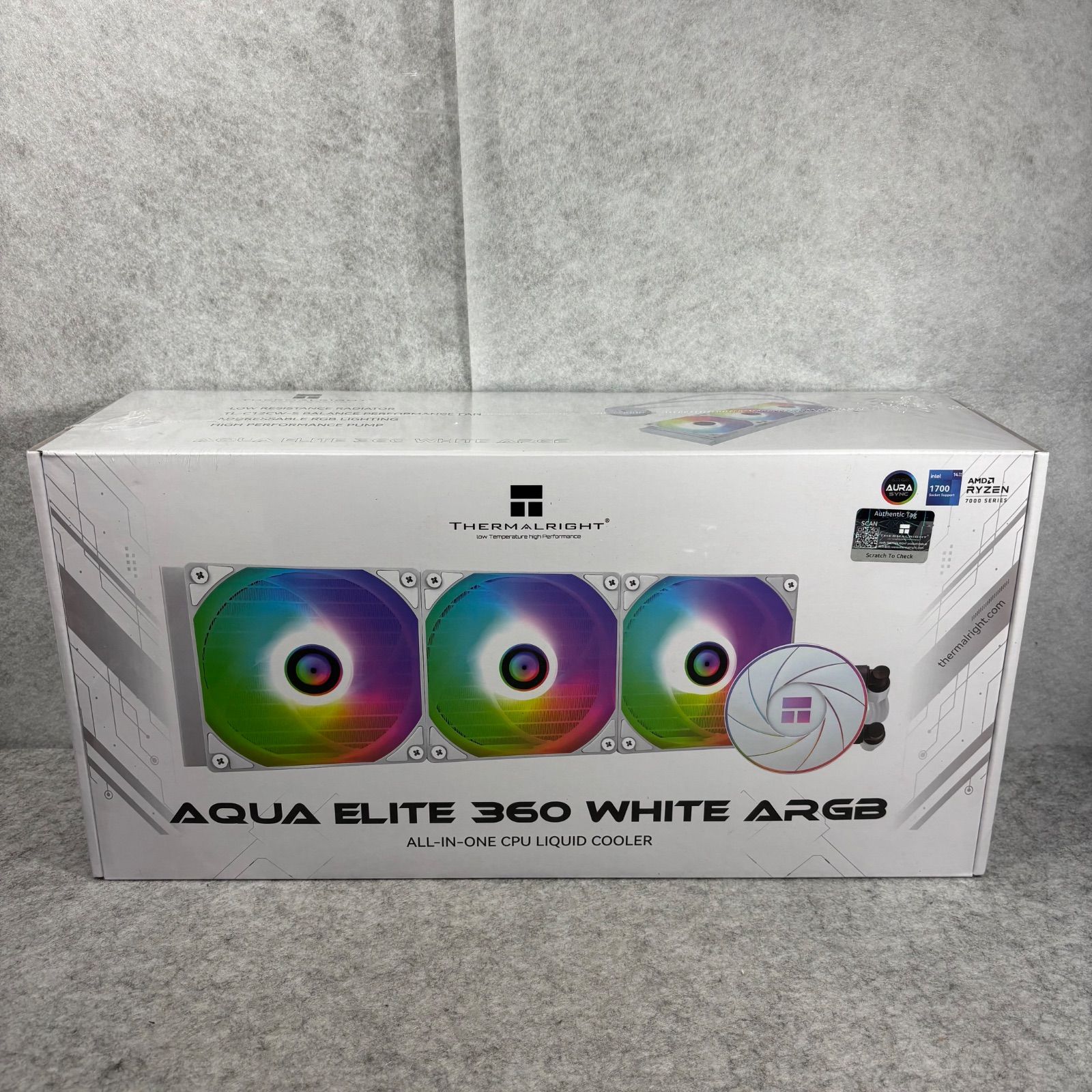 Thermalright AQUA ELITE 360 WHITE ARGB 水冷CPUクーラー - メルカリ