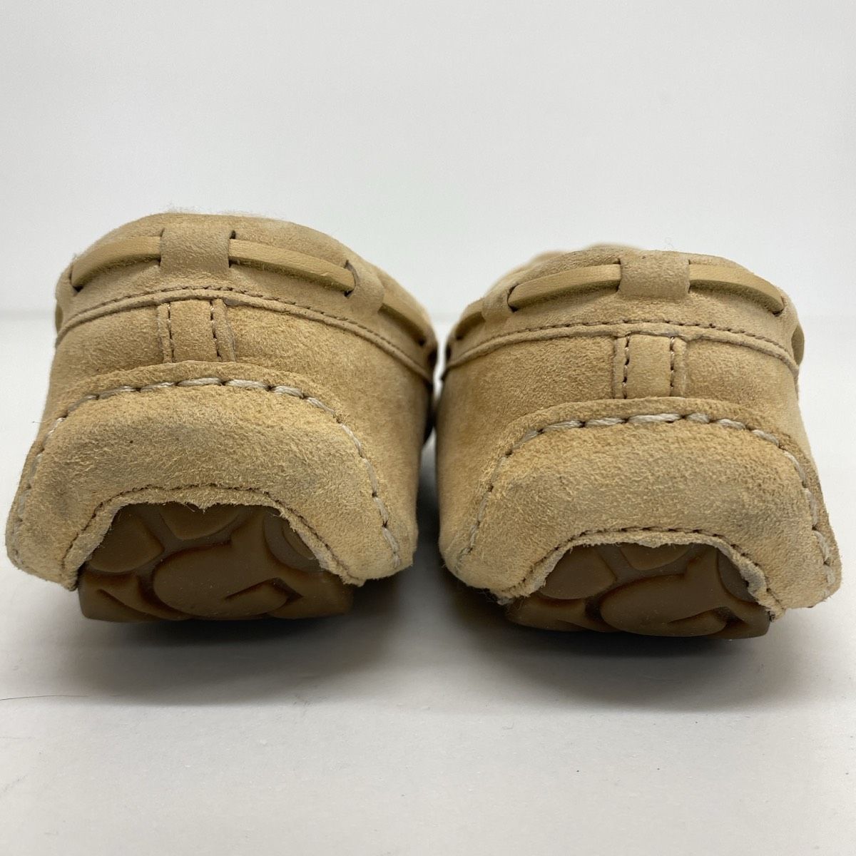 UGG モカシン/ローファー 23cm S/N 5612 ベージュ系 ボア スリッポン
