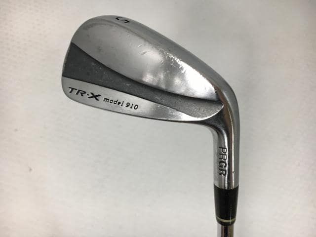 【中古ゴルフクラブ】(7本セット)プロギア TR-X 910 アイアン オリジナルスチール 4~9.P
