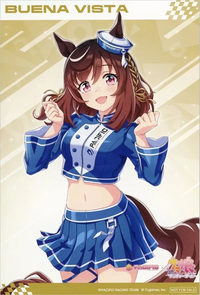 中古】キャラカード ブエナビスタ イラストカード 「PACIFIC RACING