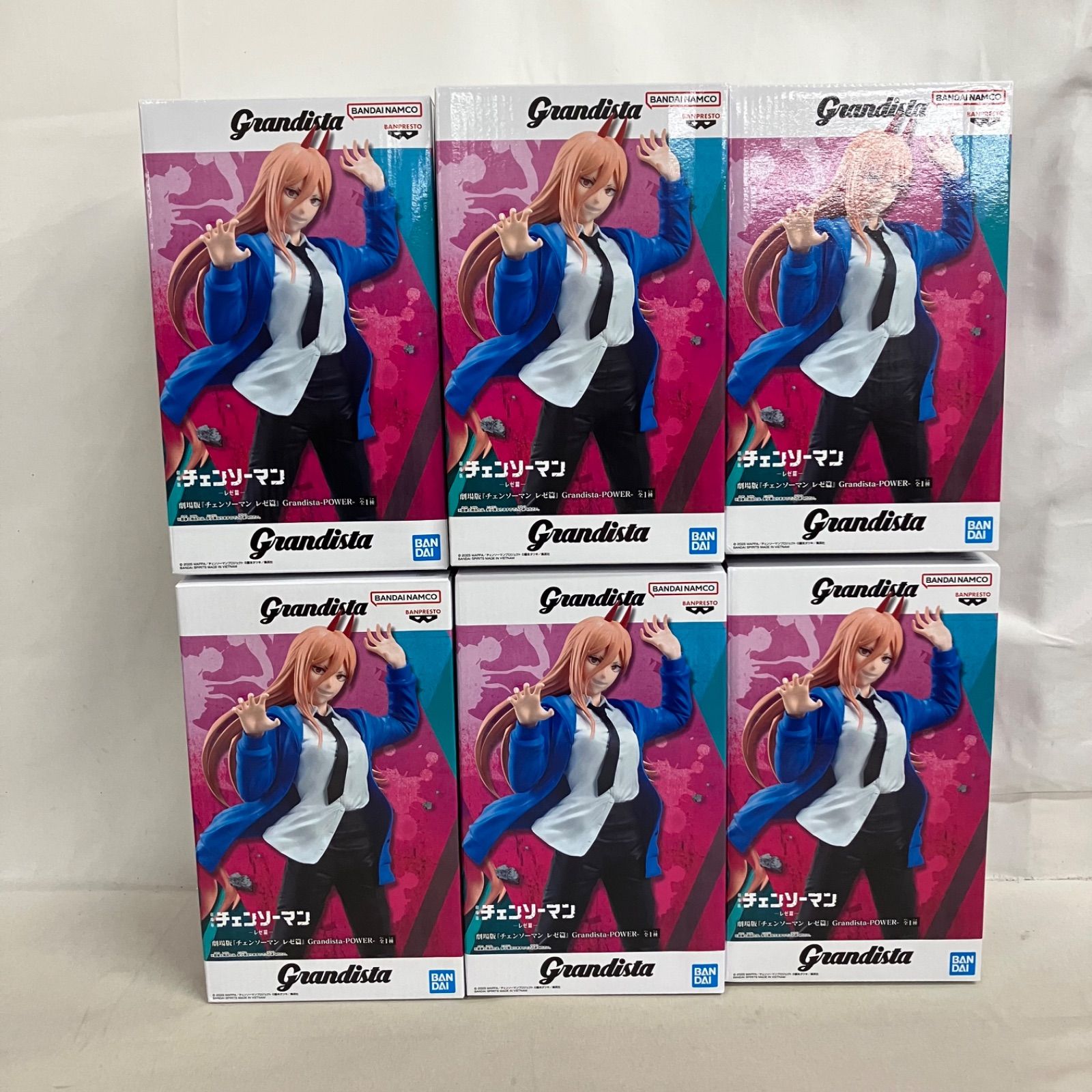 劇場版『チェンソーマン レゼ篇』 Grandista-POWER- 6点セット 未開封 劇場版 チェンソーマン レゼ篇 Grandista パワー フィギュア 6