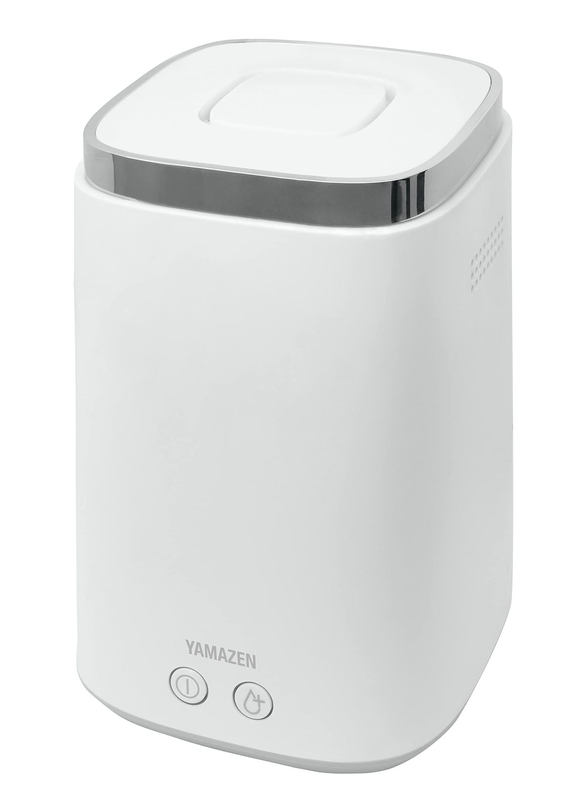 [山善] 加湿器 加熱式 スチーム式 上から給水 (最大加湿 500ml) (タンク容量 2.4L) (木造~8.5畳 / プレハブ洋室~14畳) 卓上 小型 寝室 ホワイト KS-J242(W)mt bcbac6c3