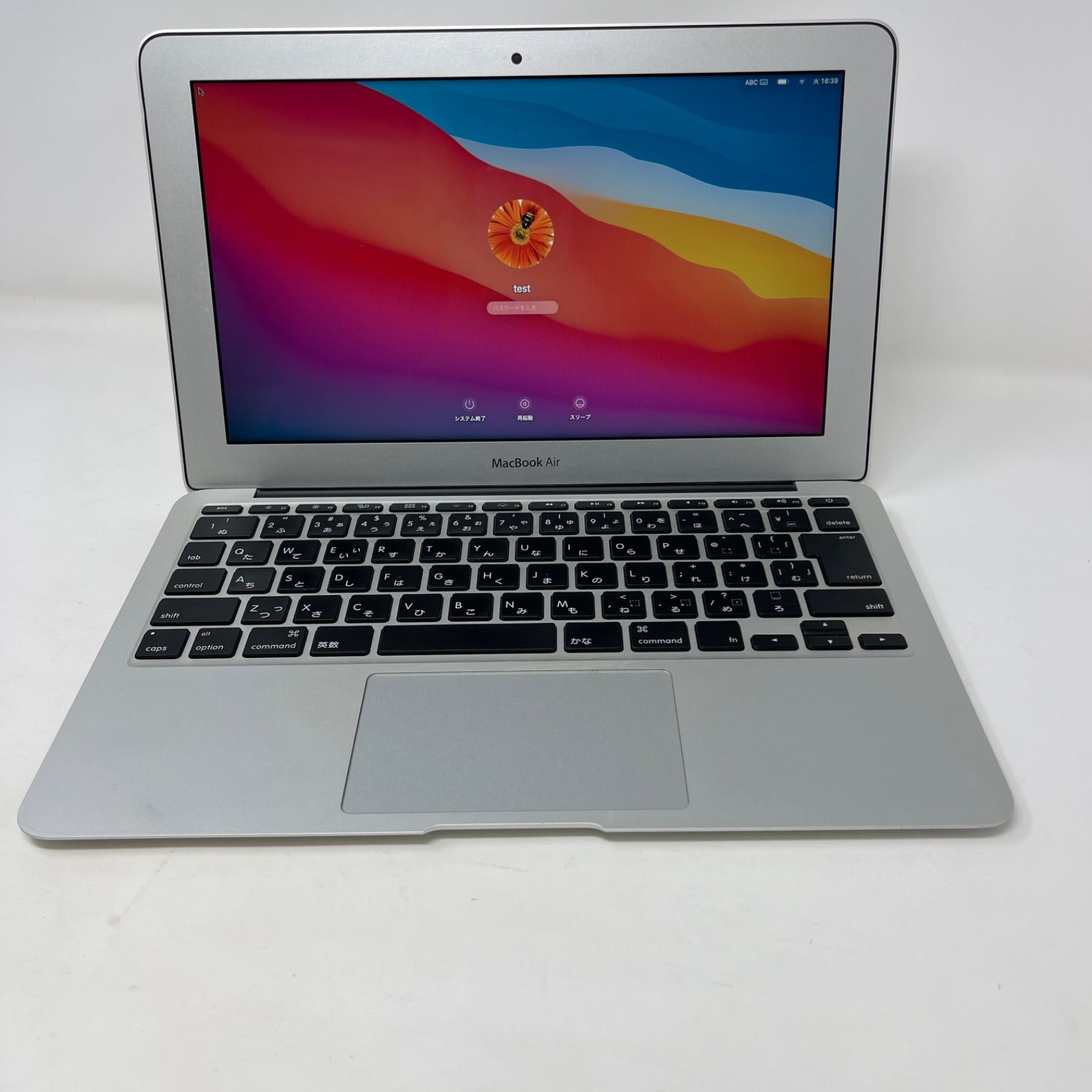 清掃済・超軽量11型】MacBook Air Mid 2013 / Big Sur / 動作良好