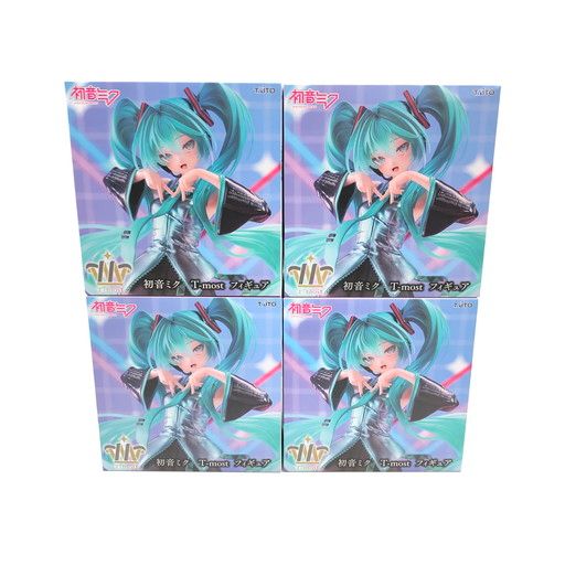中古未開封】タイトープライズ 初音ミク T-most フィギュア 4体セット