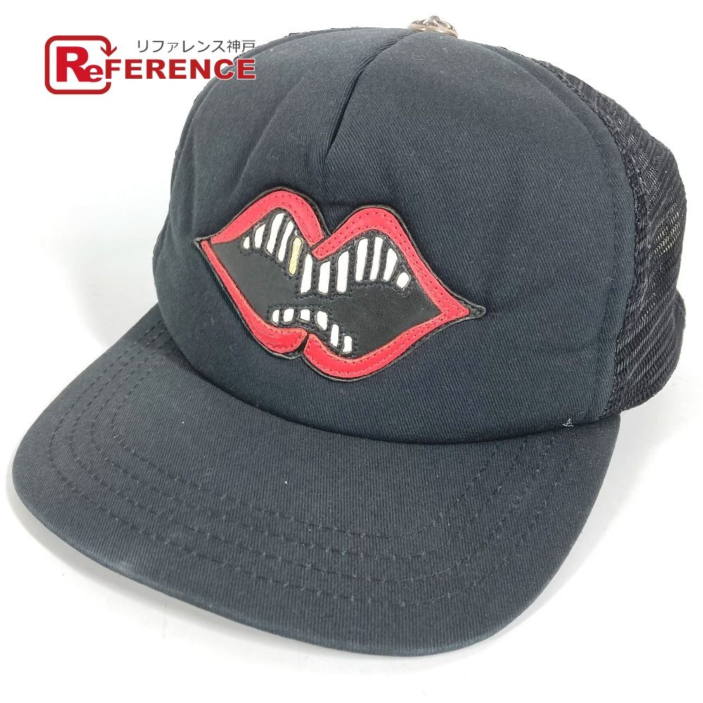 CHROME HEARTS クロムハーツ キャップ MATTYBOY CHOMPER TRUCKER CAP ロゴ 帽子 キャップ帽 ベースボール メッシュ コットン ブラック