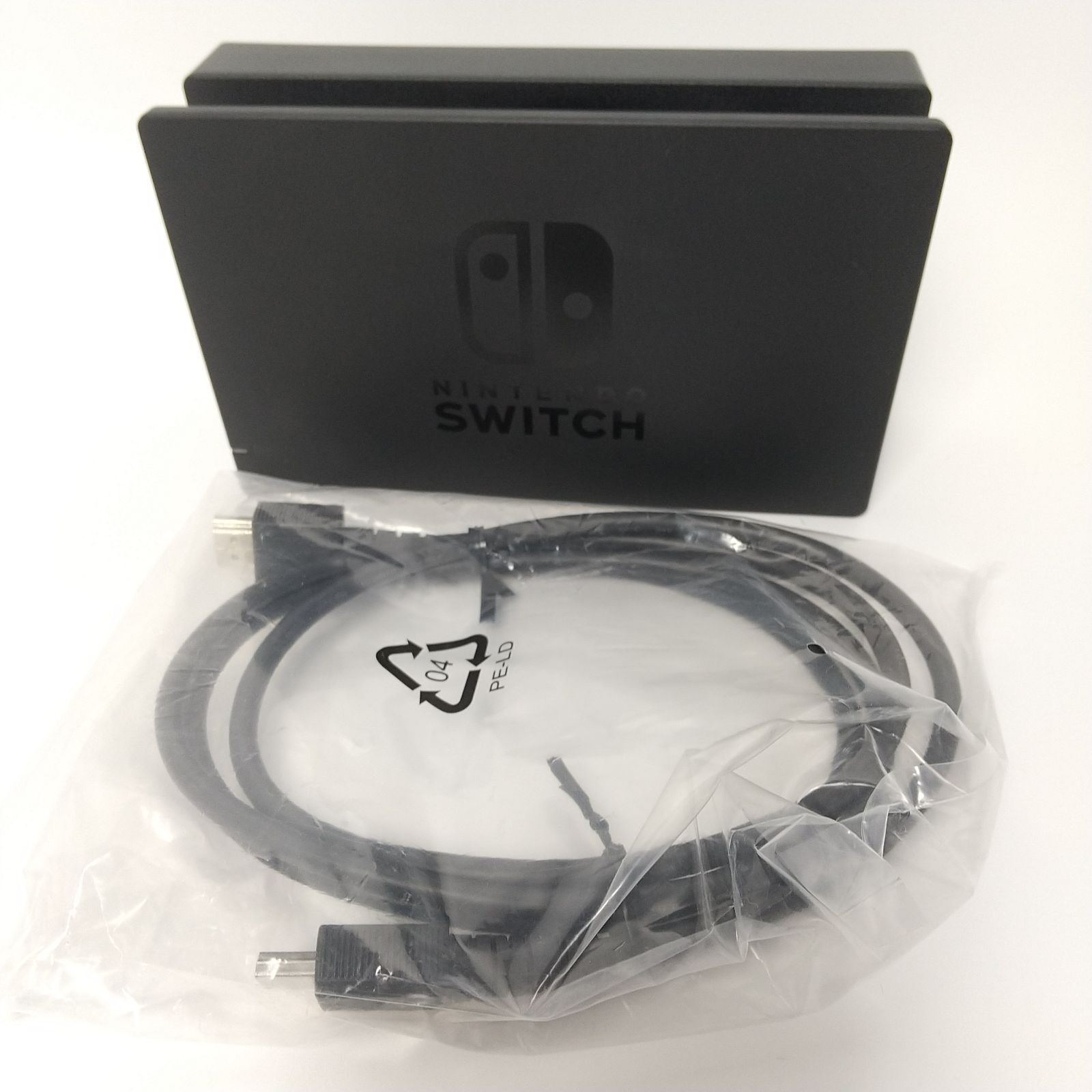 任天堂スイッチ用ドックセット HAC-007 WUP-008 ブラック 純正 動作